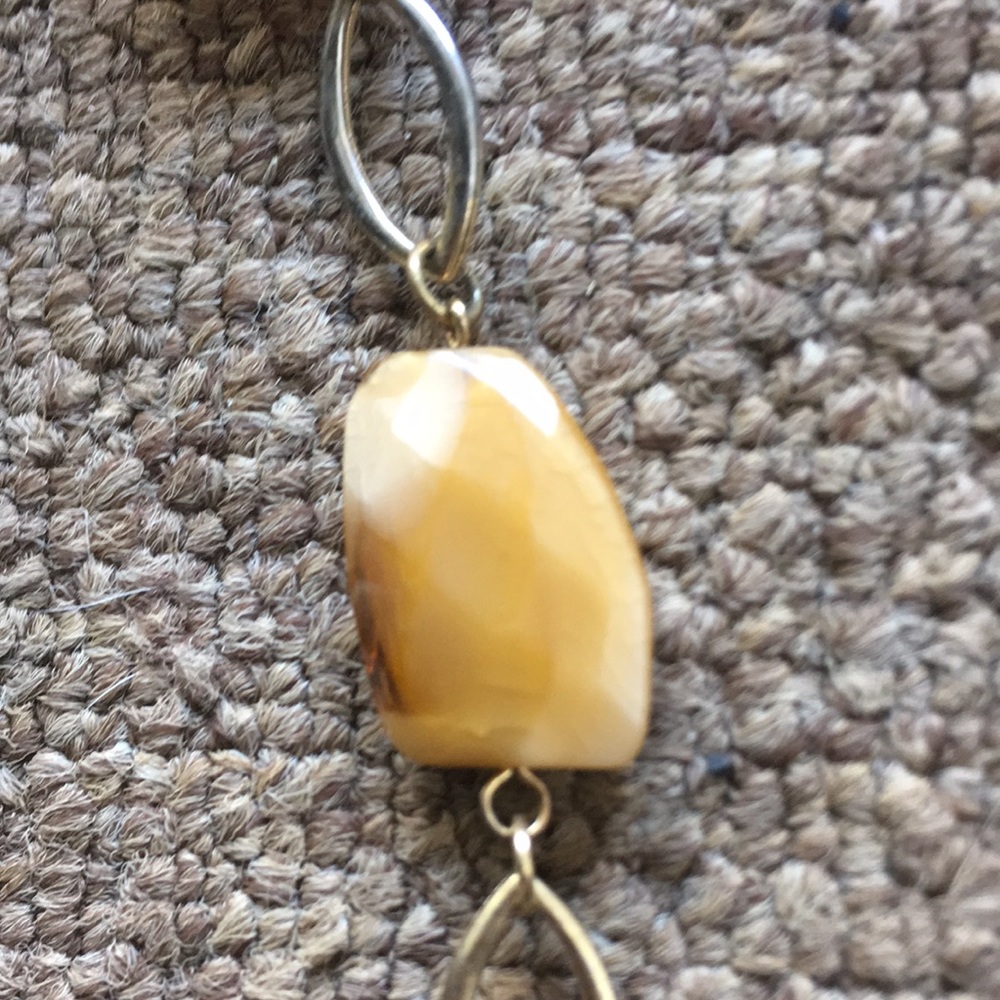 VTG SWAROVSKI Created Huge BALTIC AMBER necklace. - Picture 5 of 15